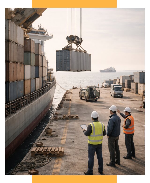 Морские перевозки грузов по миру от 46908 р. | СетСервис-Кнц