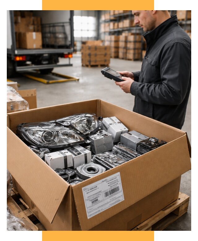 Доставка автозапчастей из Европы под ключ от 13030 р. | СетСервис-Кнц