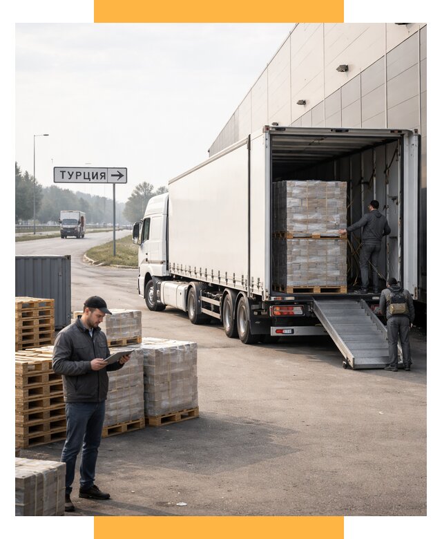 Автоперевозки и доставка фурой из Турции от 125088 р. | СетСервис-Кнц