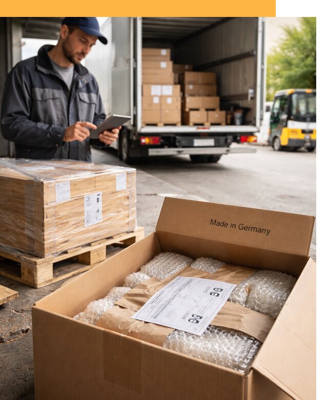 Доставка грузов из Германии от 46908 руб с таможенным оформлением