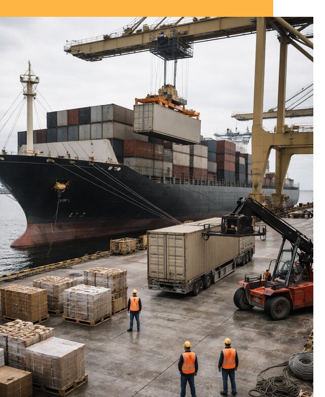 Морские перевозки из Индии: доставка FCL/LCL, таможня от 125088