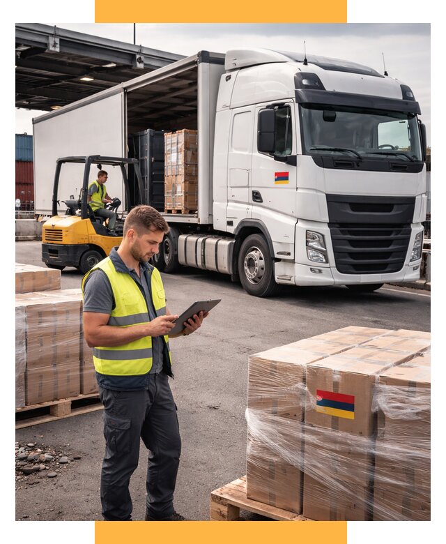 Автоперевозки из Армении от 99028 р. — услуги СетСервис-Кнц