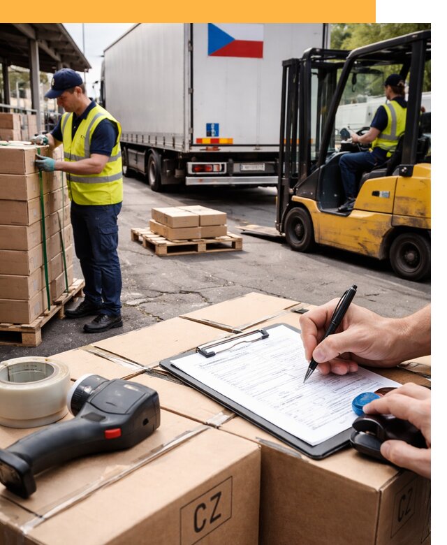 Доставка грузов в Чехию от 36484 руб, международные перевозки