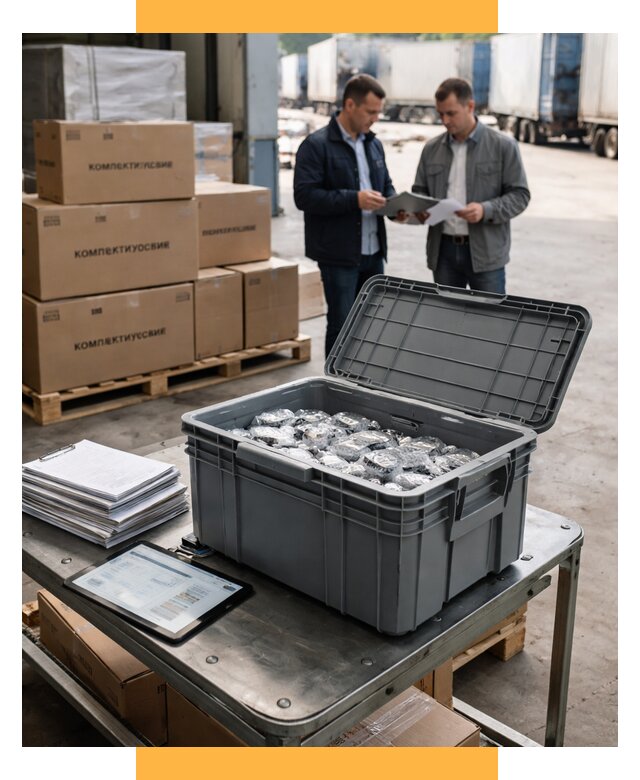 Перевозка комплектующих из Китая от 6776 р. | СетСервис-Кнц