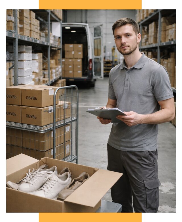 Доставка обуви из Китая и Турции от 4691 р. СетСервис-Кнц