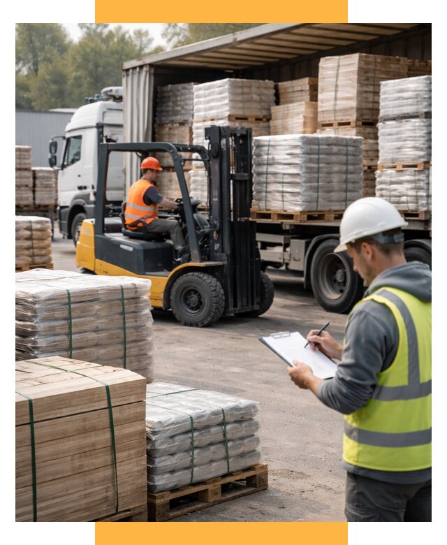 Перевозка строительных материалов от 5733 р. | СетСервис-Кнц