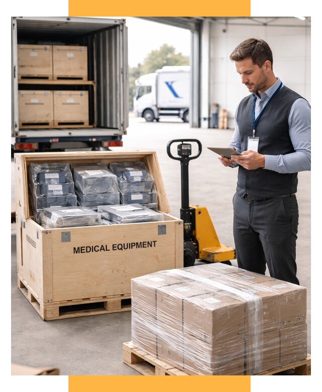 Перевозка медицинского оборудования от 15636 р. в СетСервис-Кнц