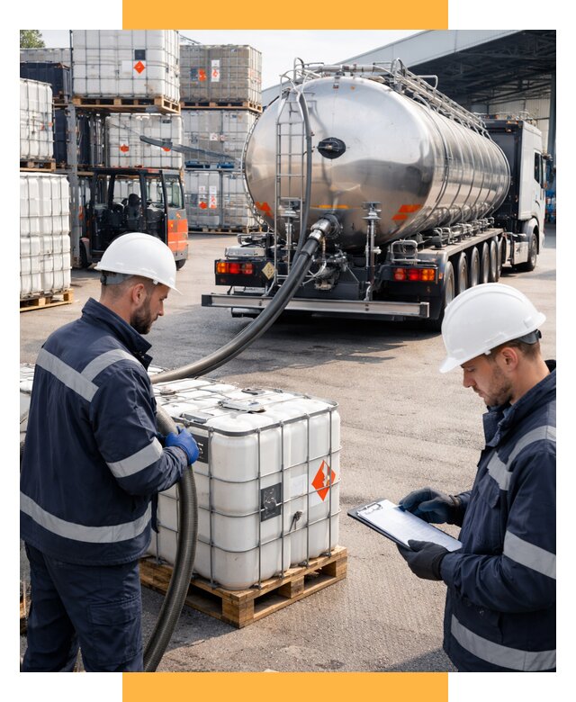 Перевозка химического сырья от 8860 р. Логистика СетСервис-Кнц