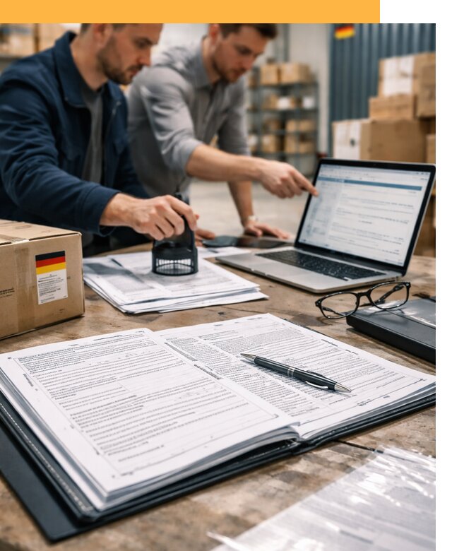 Таможенное оформление грузов из Германии от 9382 руб.