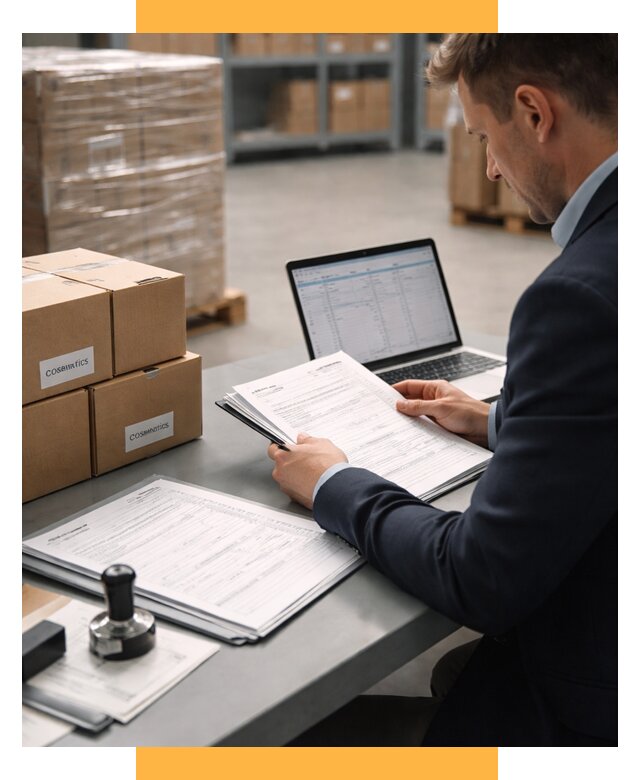 Таможенное оформление косметики под ключ от 7818 р. | СетСервис-Кнц